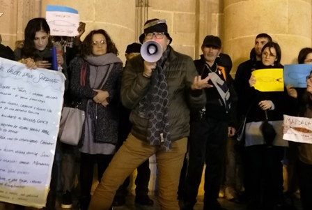 Le "Sardine" sono arrivate domenica a Marsala e hanno manifestato in piazza della Vittoria